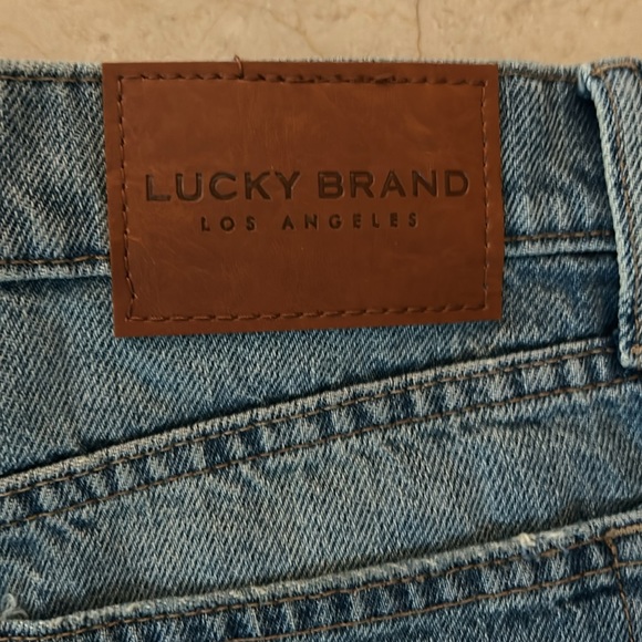 Lucky Brand Boy Mid-Rise Blue
Cutoff Denim Jean Shorts Size 4/27 - Picture 3 of 7